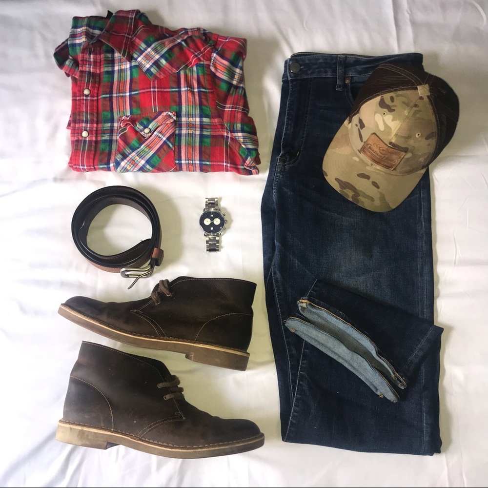 Flannel Button Down - Picture 4 of 5